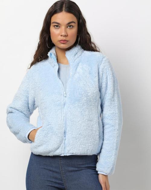 Zip-Front Jacket with Insert Pockets