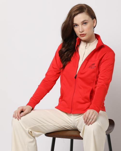 Zip-Front Jacket with Pockets