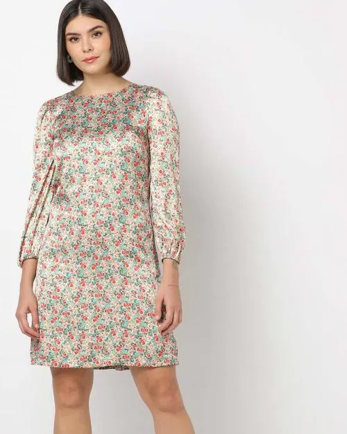 VMI Eyelyn Printed A-Line Dress