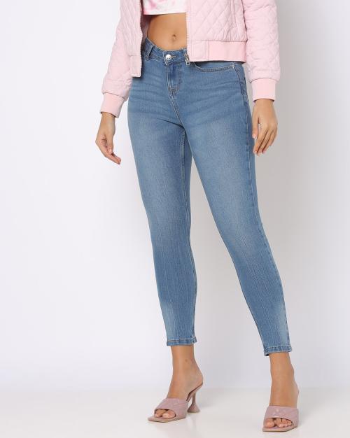 Women Skinny Fit Ankle-Length Jeans