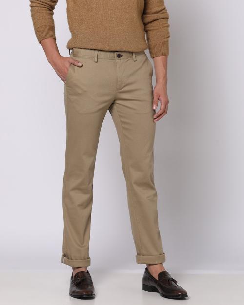 FlatFront Trousers with Insert Pockets JioMart