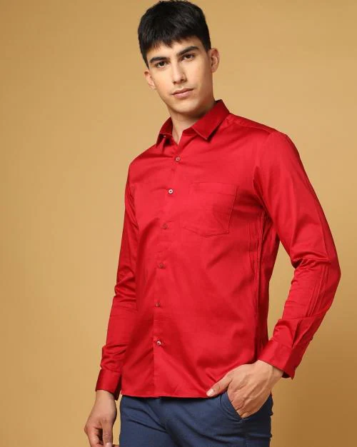 Men Slim Fit Shirt