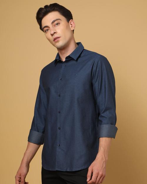 Men Slim Fit Cotton Shirt