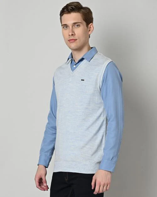 Regular Fit V-Neck Pullover