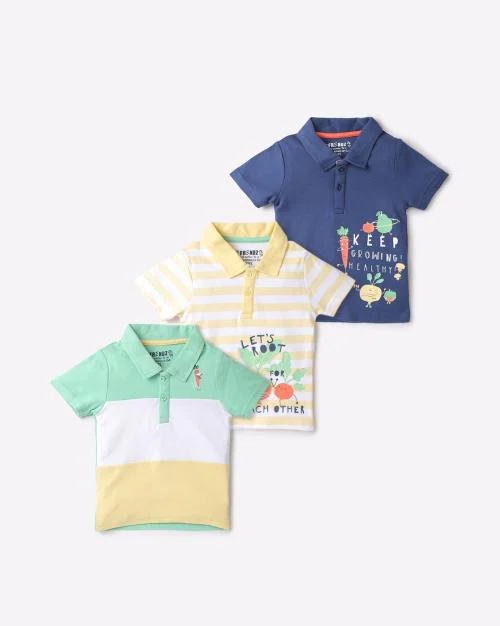 Pack of 3 Polo T-Shirts