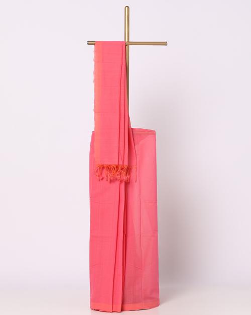 Silk Viscose Bhagalpuri Saree