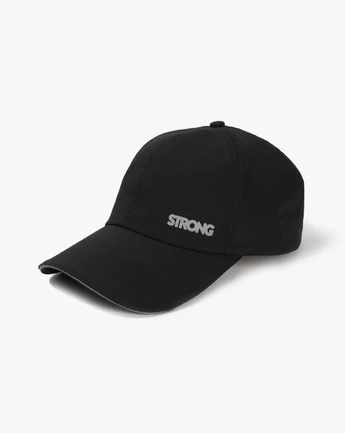 Men Typographic Print Baseball Cap