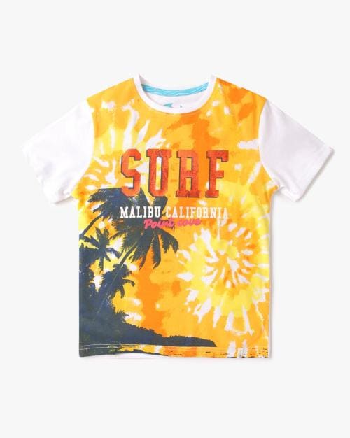 Printed Round-Neck T-Shirt