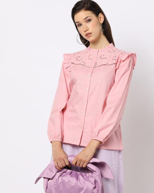 Buy Schiffli Embroidered Shirt Online at Best Prices in India JioMart.