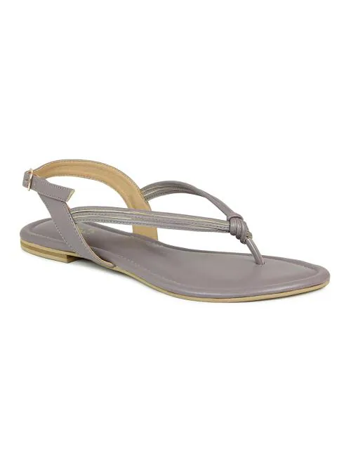 Inc.5 Women Pink Synthetic Leather Flat Sandals