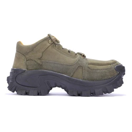 Woodland Men Green Outdoor Shoes
