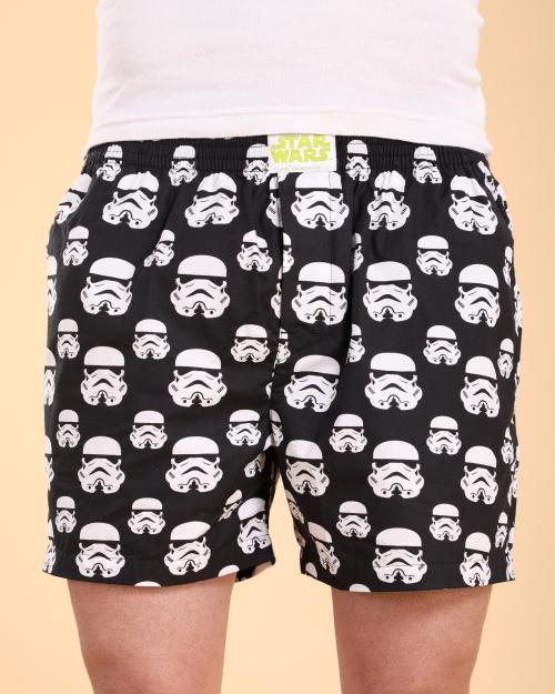Fashion Creek | Men's Boxer | Men's Wear | Character Merchandise | Star Wars | Black