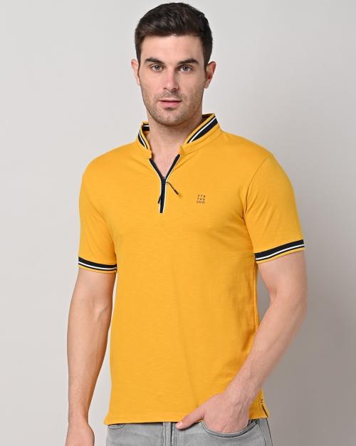 Buy Regular Fit Cotton Polo TShirt Online at Best Prices in India