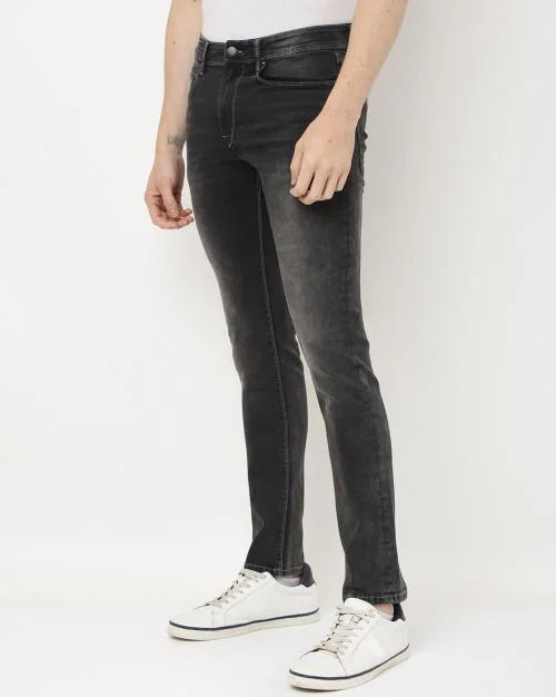 Soho Mid-Wash Skinny Fit Jeans
