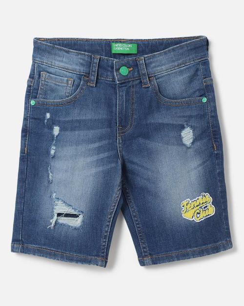 Solid Regular Fit Shorts