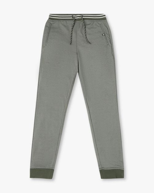 Knit Texture Joggers with Drawcord