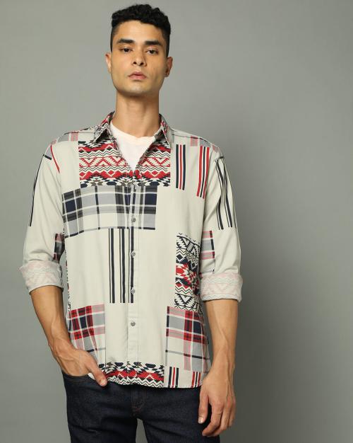 Men Gracia Printed Regular Fit Shirt