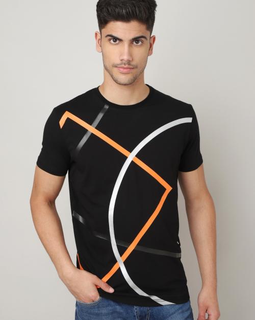 Goodwill Printed Slim Fit Crew-Neck T-Shirt