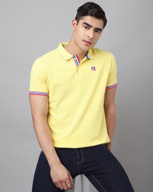 Regular Fit Zak Sr Polo T-Shirt with Contrast Tipping