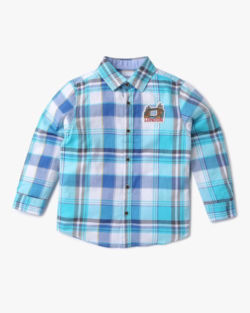 Buy Arin Yarn Dyed Twill Checked Shirt Online at Best Prices in India