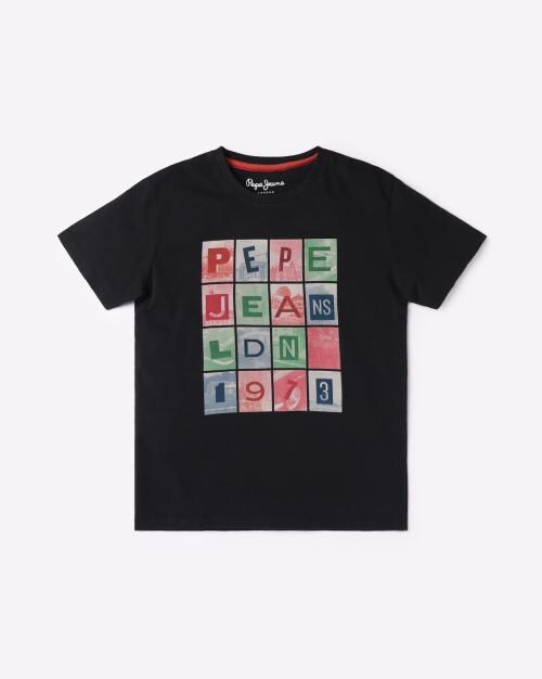 Logo Print Crew-Neck T-Shirt