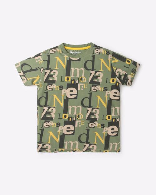 Elliot All-Over Printed Crew-Neck T-Shirt