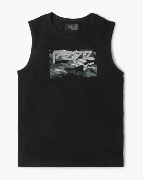 Bokini Jr Round-Neck Singlet