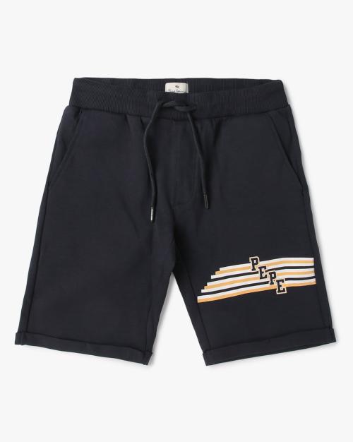 Sprite Printed Shorts with Insert Pockets