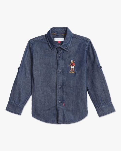FS DENIM SHIRT, 12T, 24T