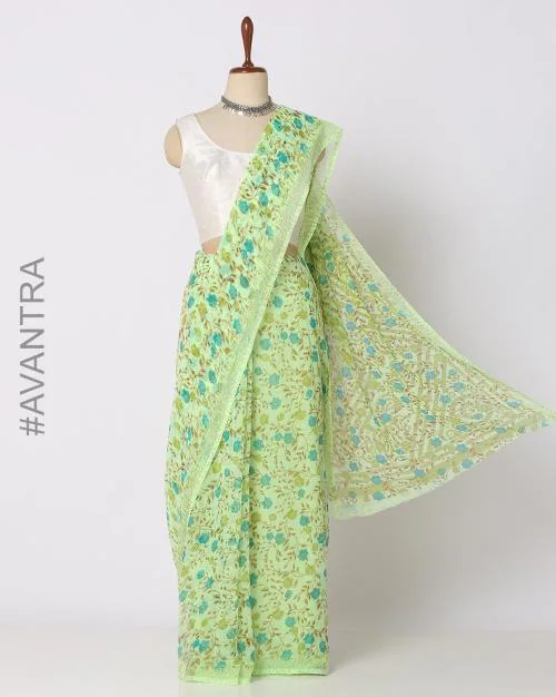 Floral Print Saree