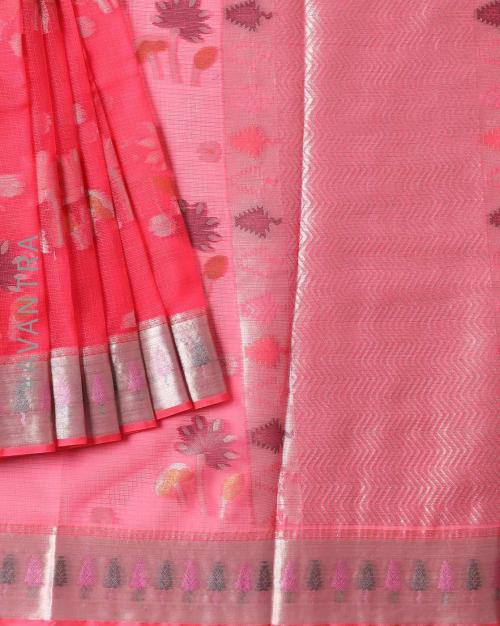 Pure Silk Kota Saree with Zari Buta