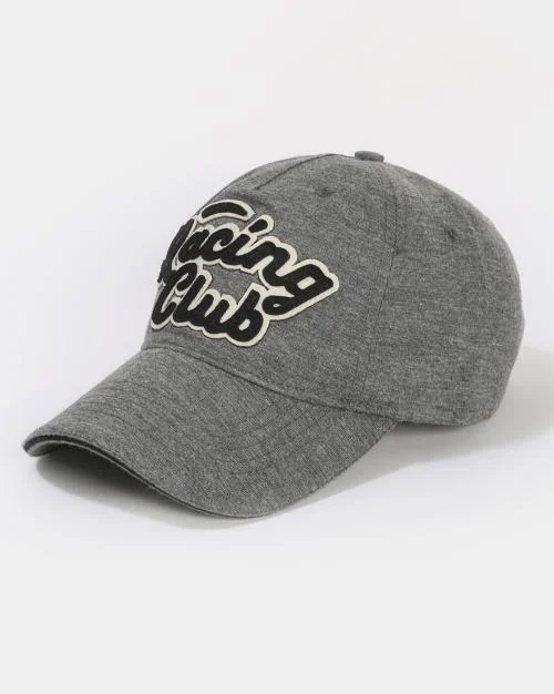 Men Baseball Cap with Applique