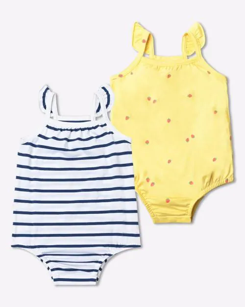 Pack of 2 Printed Onesies