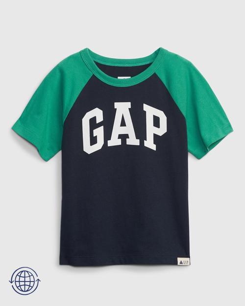 Colourblock Logo Print T-Shirt