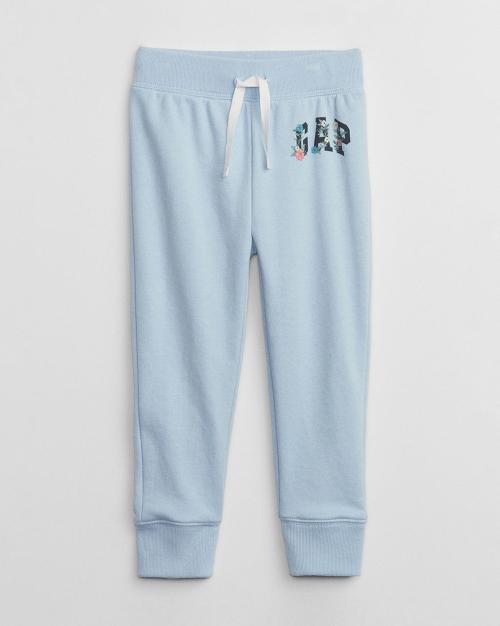 Solid Logo Printed Joggers
