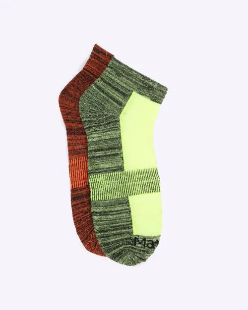 Pack of 2 Ankle-Length Socks