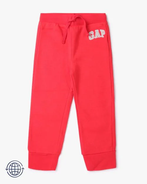 Joggers with Placement Logo Print