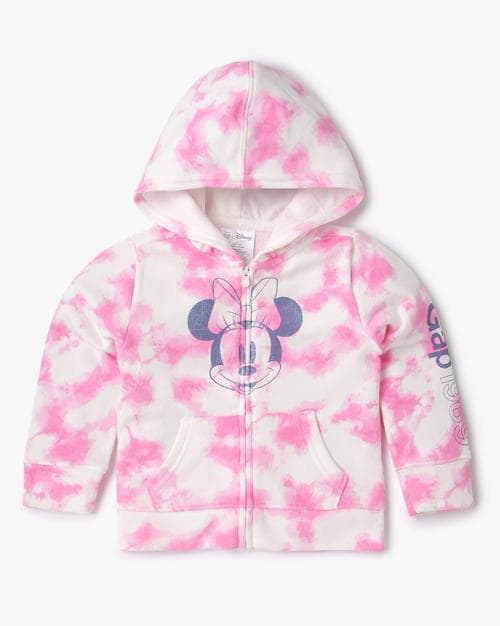 Minnie Mouse Print Hoodie