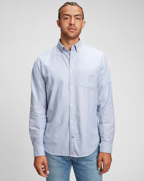 Button-Down Collar Shirt