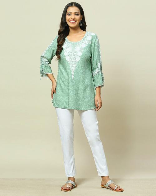 Women Printed Straight Tunic