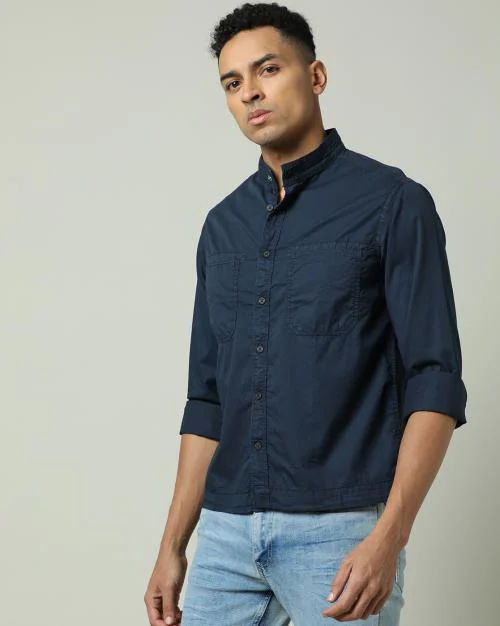 Men Slim Fit Shirt