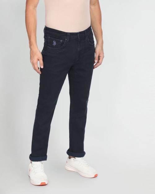 Men Connor Mid-Rise Straight Fit Jeans
