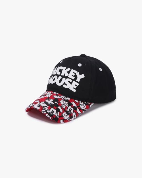 Mickey Mouse Print Cap