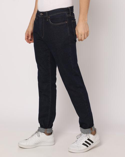 Men Mid-Rise Tapered Fit Jeans