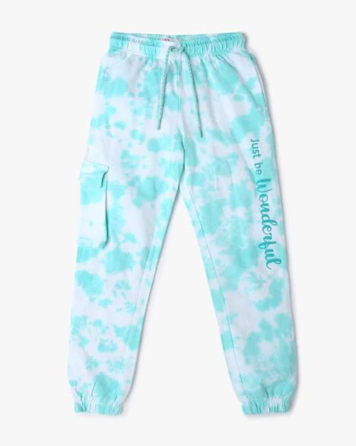 Tie & Dye Cotton Joggers