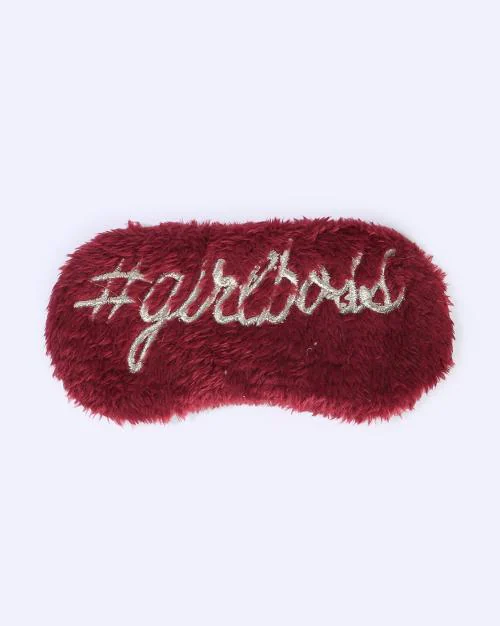 Women Embroidered Eye Mask