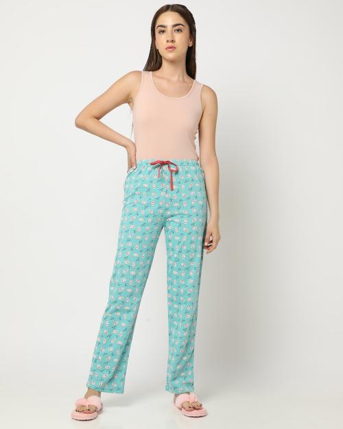 Printed Pyjamas with Drawstring Waist