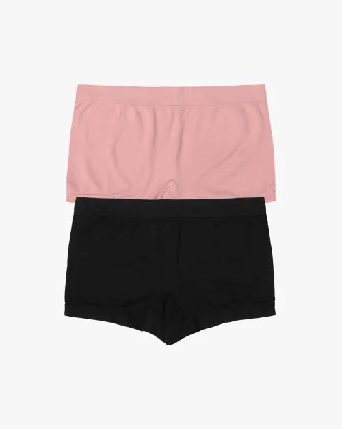 Pack of 2 Seamless Boyshorts