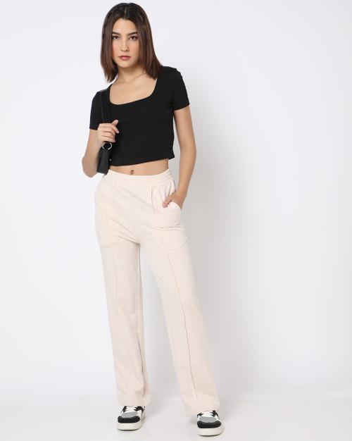 Women Regular Fit Flared Track Pants