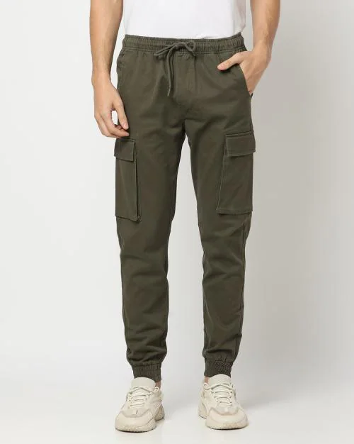 Buy Men Relaxed Fit Cargo Joggers Online at Best Prices in India JioMart.